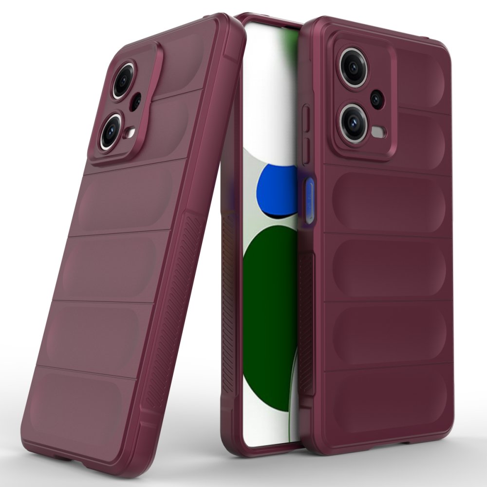Newface Xiaomi Poco X5 5G Kılıf Optimum Silikon - Bordo