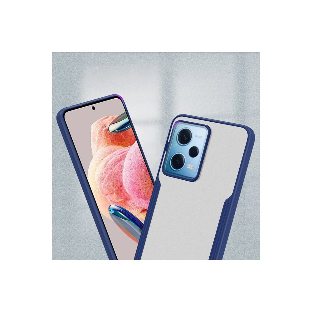 Newface Xiaomi Poco X5 5G Kılıf Platin Silikon - Lacivert