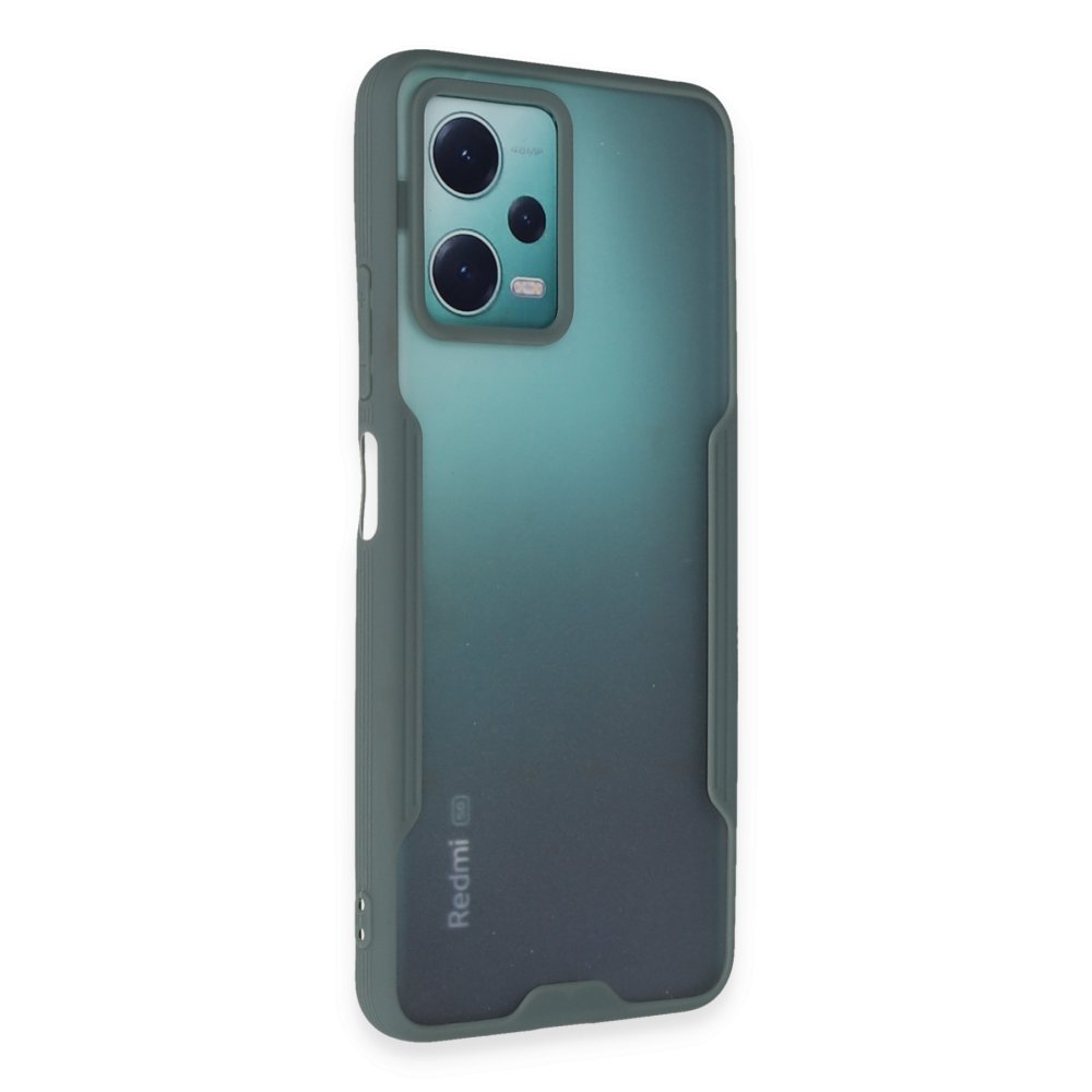 Newface Xiaomi Poco X5 5G Kılıf Platin Silikon - Yeşil