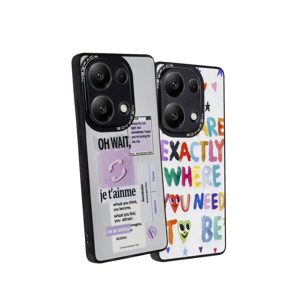 Newface Xiaomi Poco X6 Kılıf Mirror Desenli Kapak - Mirror - 10