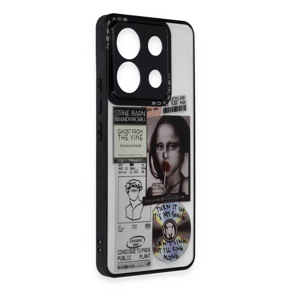 Newface Xiaomi Poco X6 Kılıf Mirror Desenli Kapak - Mirror - 2