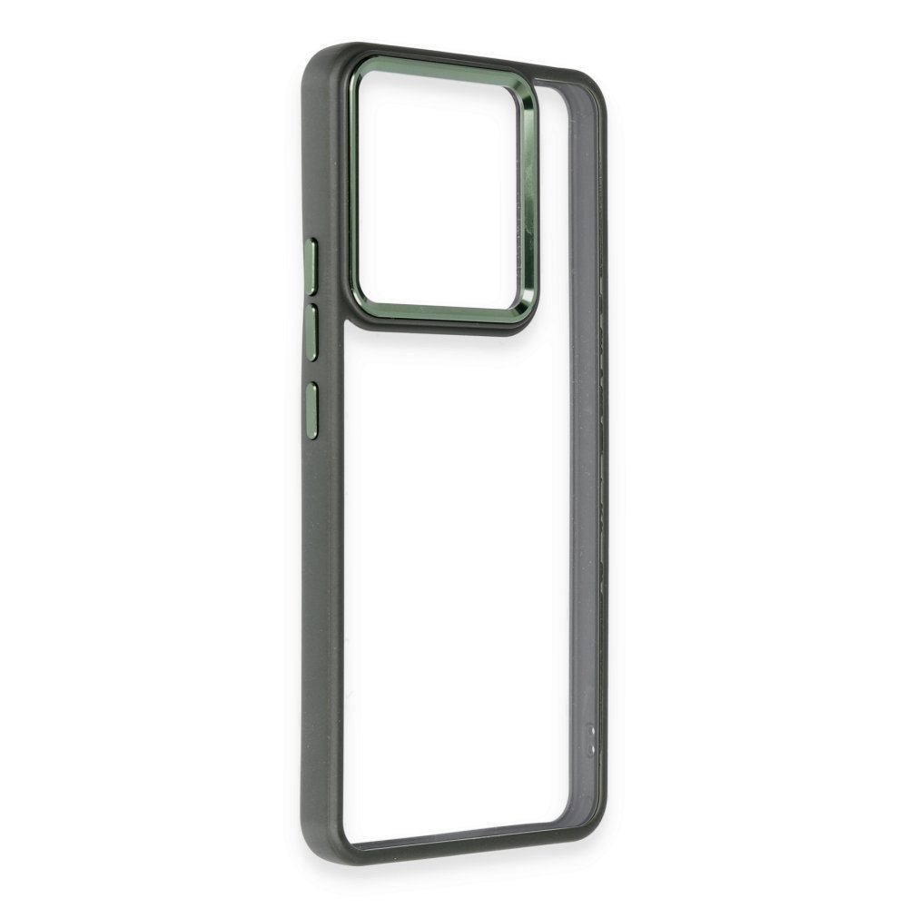 Newface Xiaomi Poco X6 Kılıf Power Silikon - Koyu Yeşil