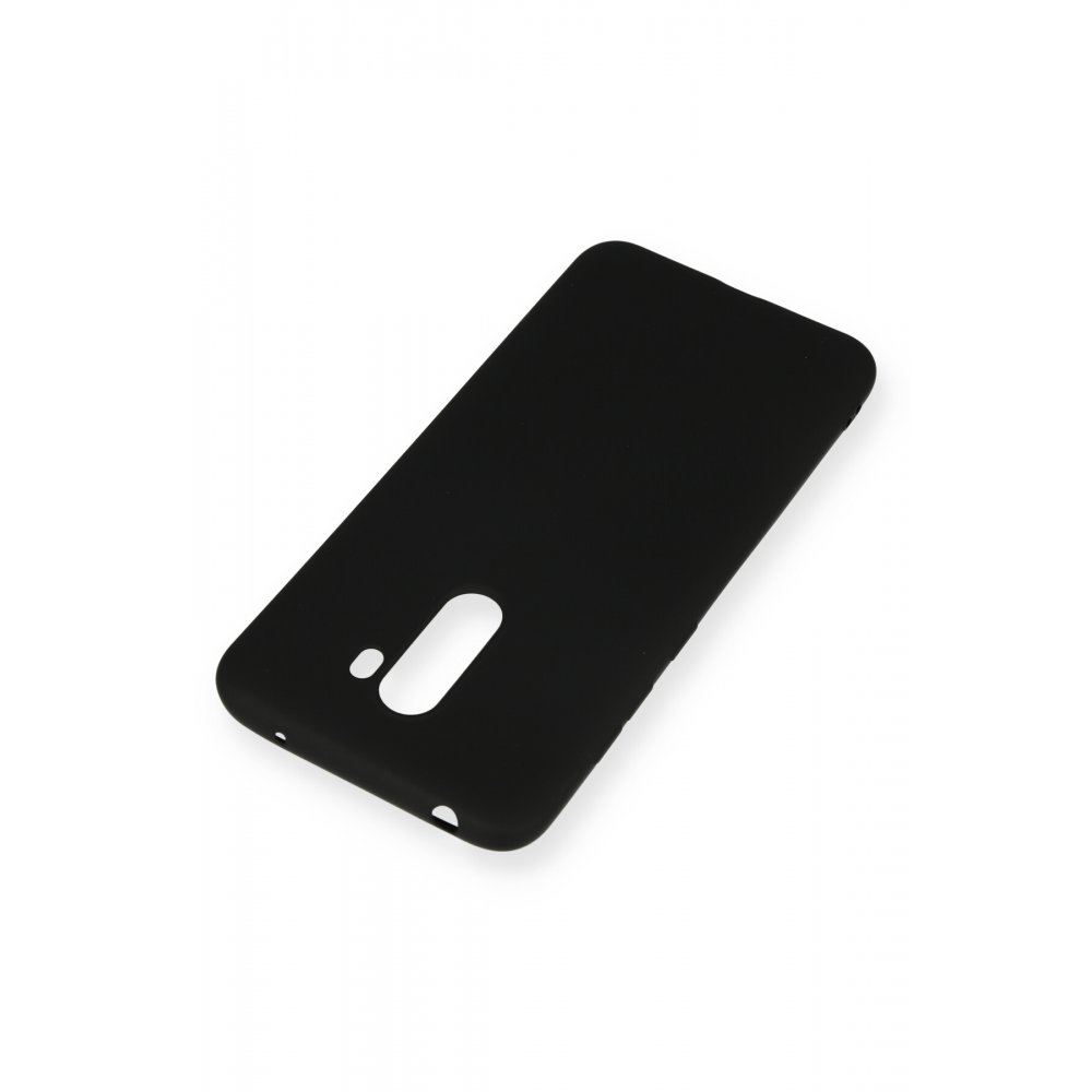 Newface Xiaomi Pocophone F1 Kılıf First Silikon - Siyah