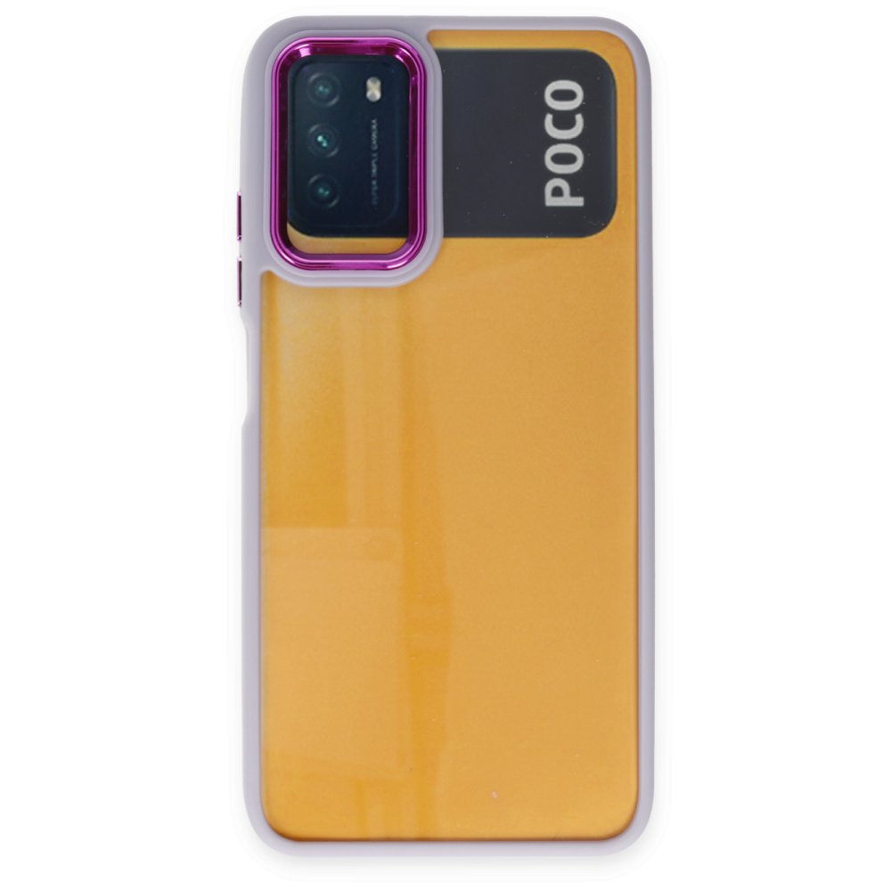 Newface Xiaomi Pocophone M3 Kılıf Dora Kapak - Lila