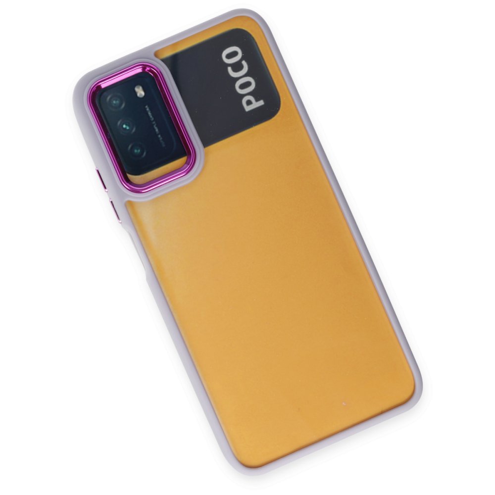 Newface Xiaomi Pocophone M3 Kılıf Dora Kapak - Lila