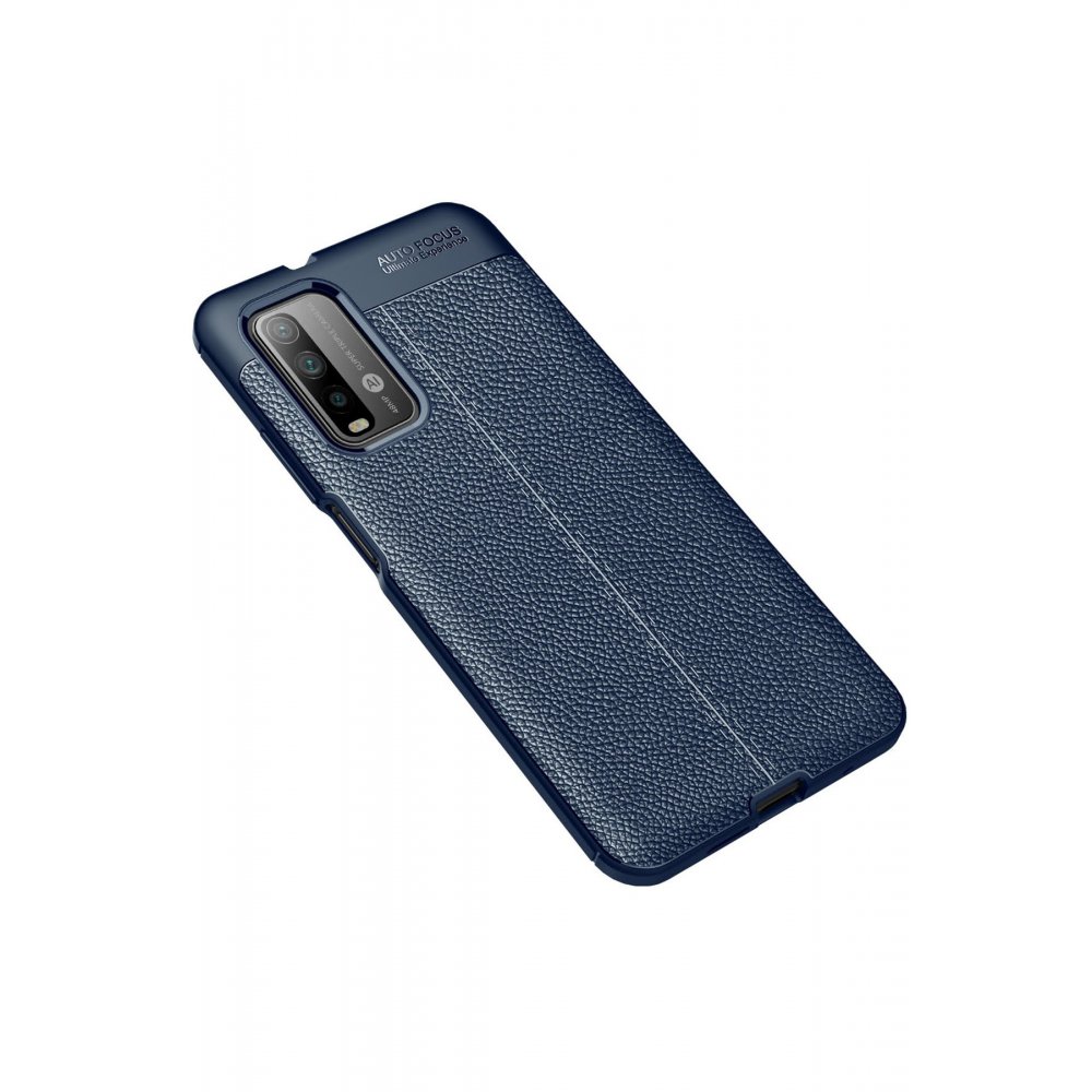 Newface Xiaomi Pocophone M3 Kılıf Auto Focus Kapak - Lacivert