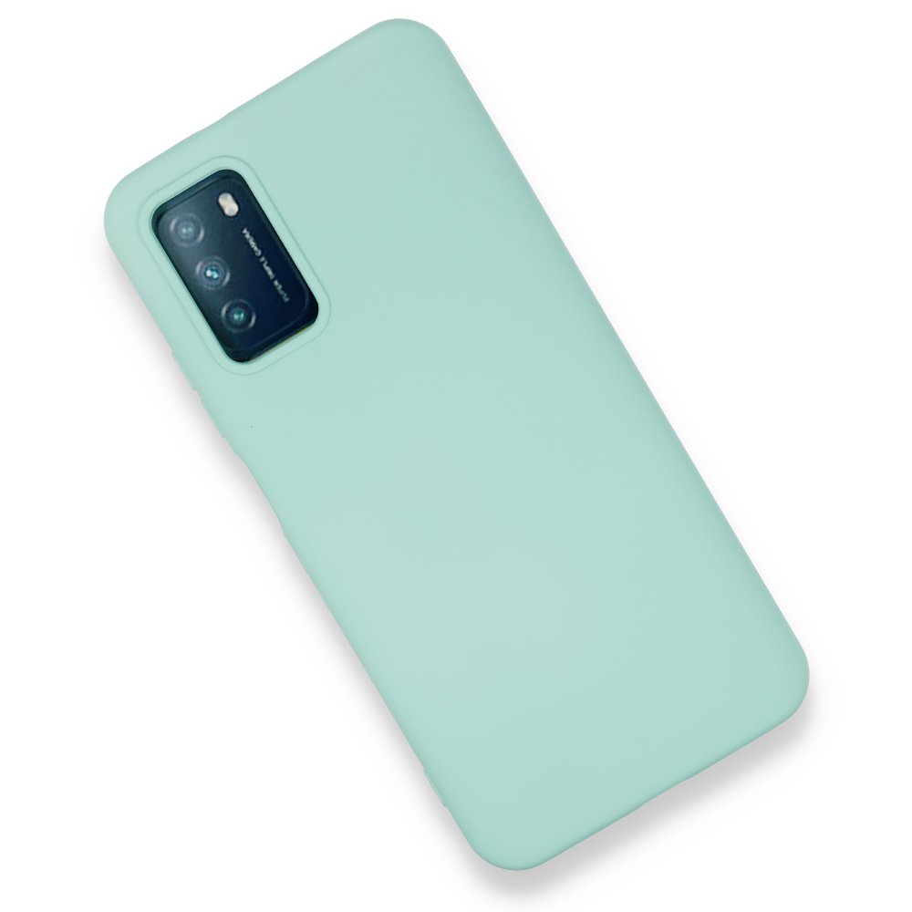 Newface Xiaomi Pocophone M3 Kılıf Nano içi Kadife Silikon - Turkuaz