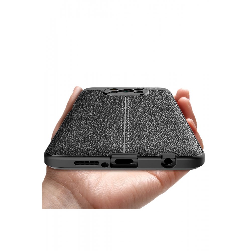 Newface Xiaomi Pocophone X3 Kılıf Auto Focus Kapak - Lacivert