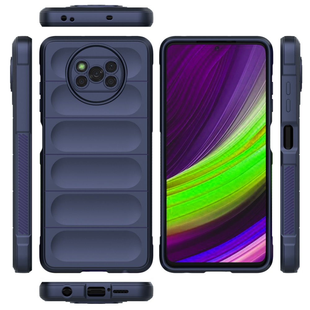 Newface Xiaomi Pocophone X3 Kılıf Optimum Silikon - Lacivert