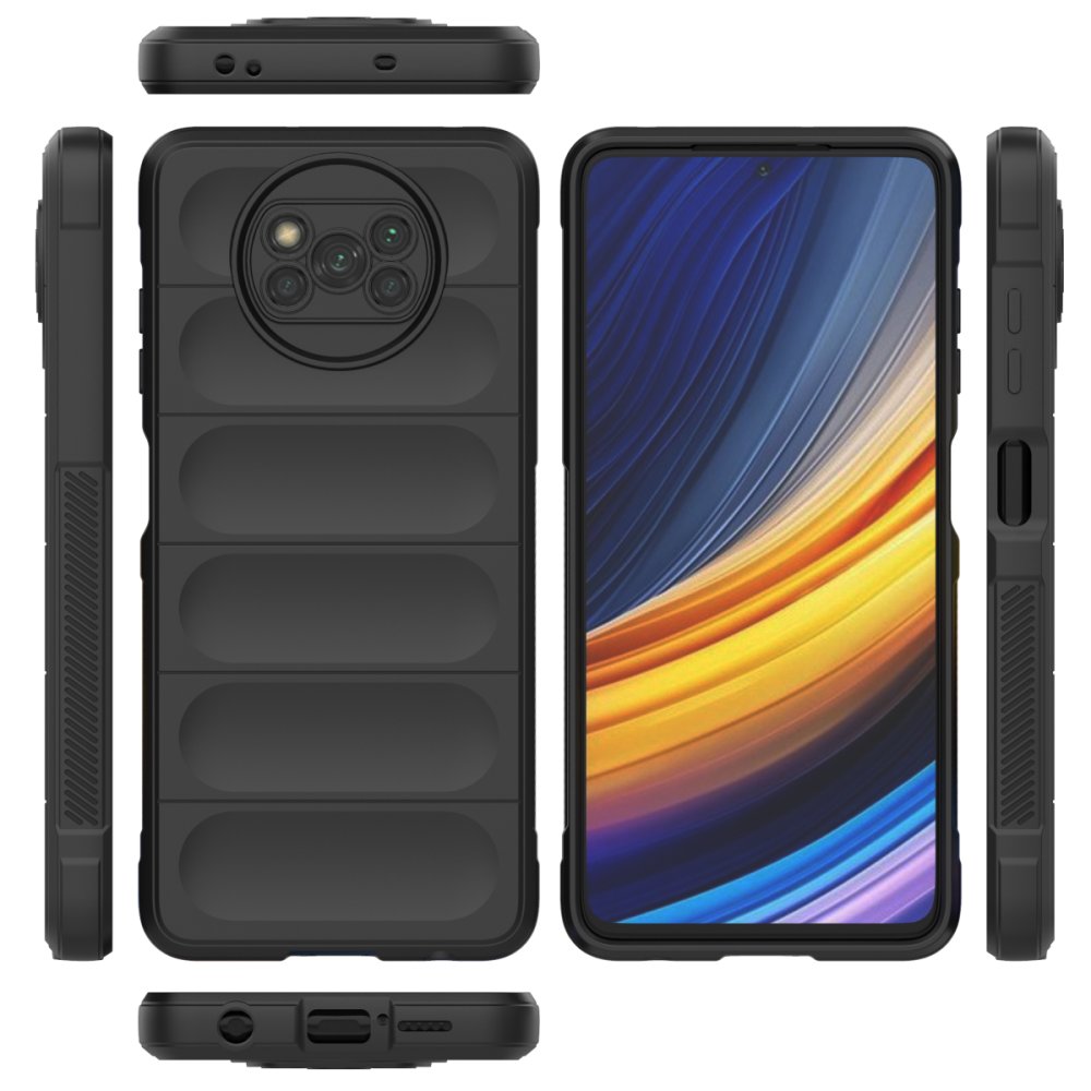 Newface Xiaomi Pocophone X3 Kılıf Optimum Silikon - Siyah