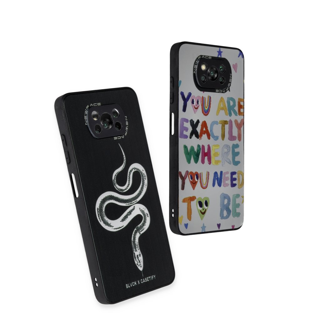 Newface Xiaomi Pocophone X3 Pro Kılıf Mirror Desenli Kapak - Mirror - 4