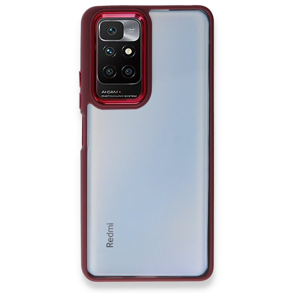 Newface Xiaomi Redmi 10 2022 Kılıf Dora Kapak - Kırmızı