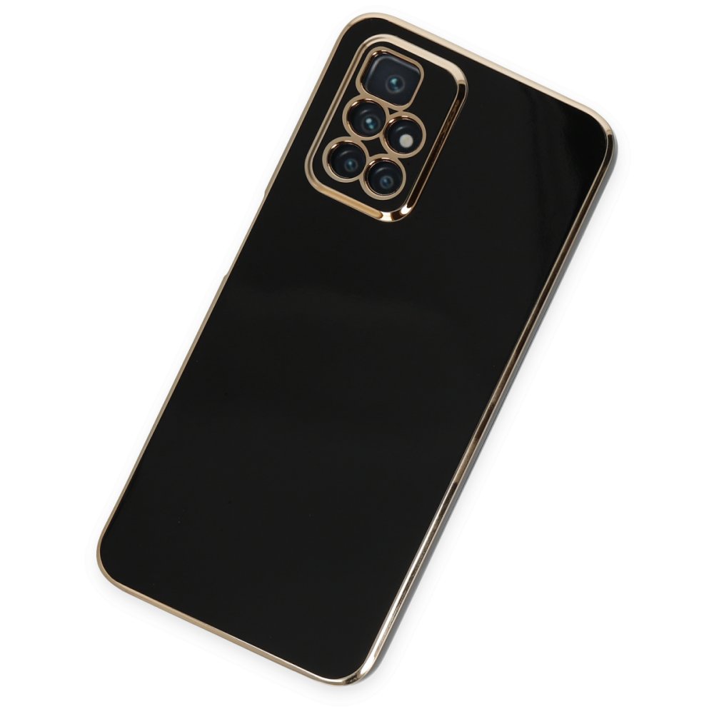 Newface Xiaomi Redmi 10 2022 Kılıf Volet Silikon - Siyah