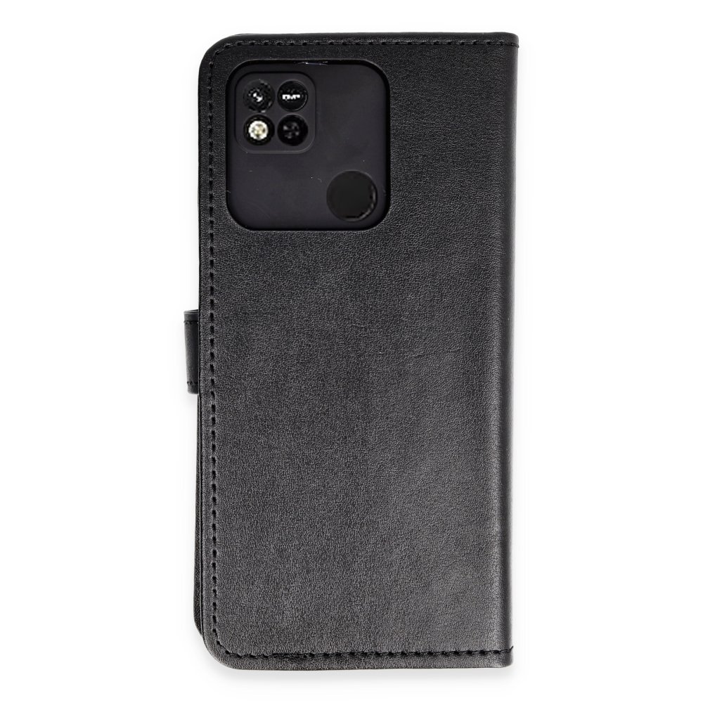 Newface Xiaomi Redmi 10A Kılıf Trend S Plus Kapaklı Kılıf - Siyah