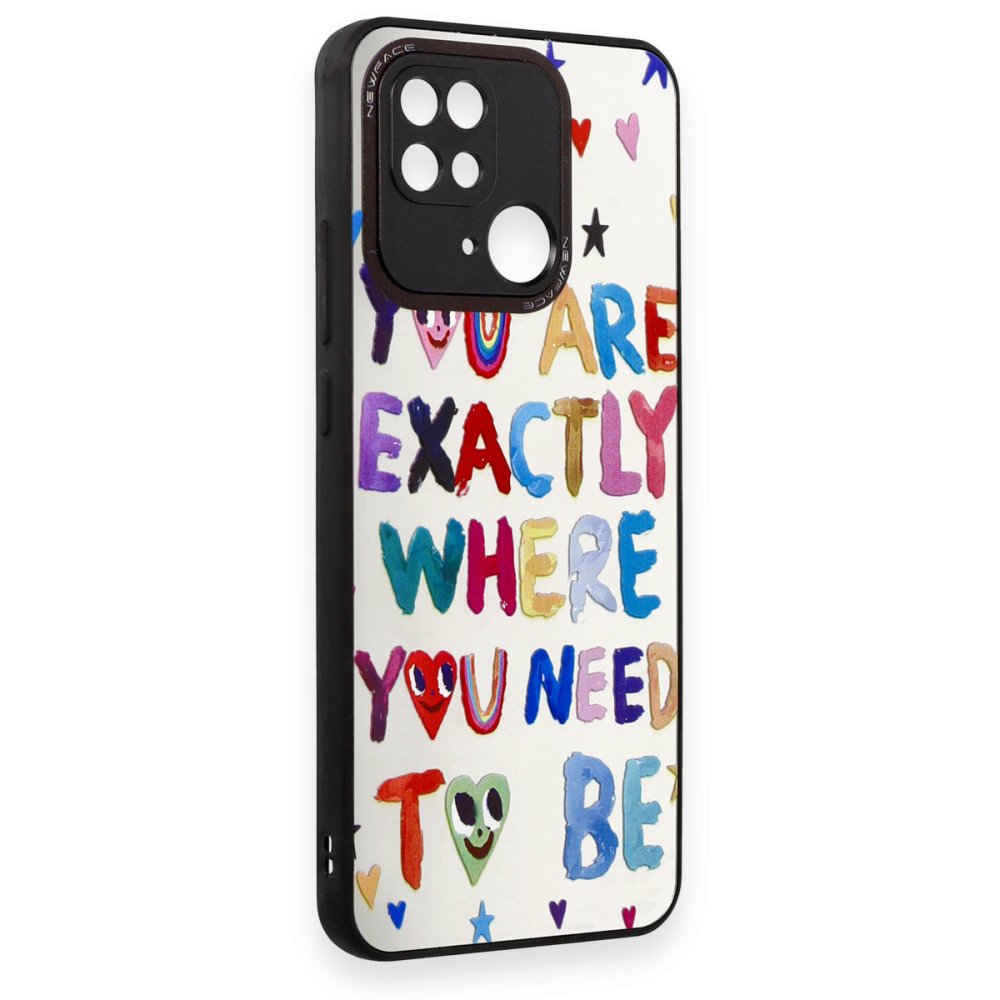Newface Xiaomi Redmi 10C Kılıf Mirror Desenli Kapak - Mirror - 10