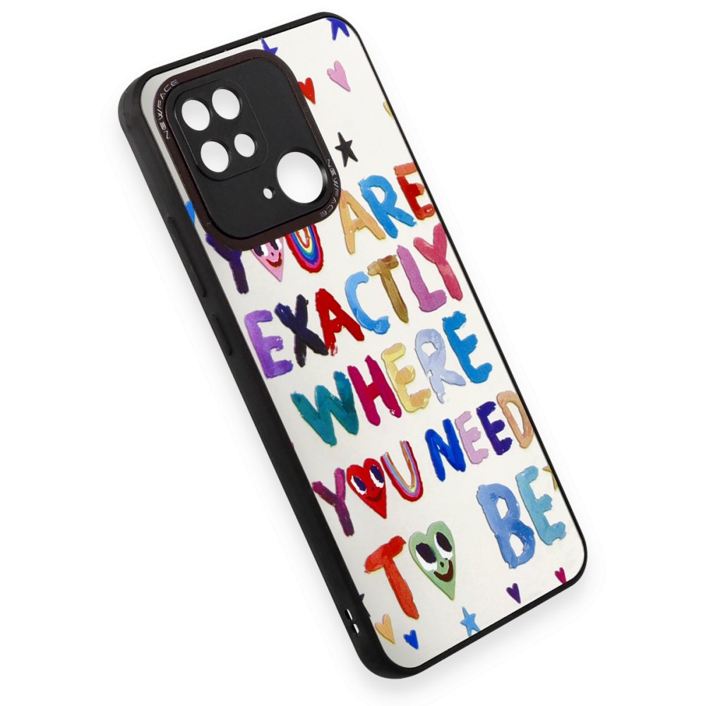 Newface Xiaomi Redmi 10C Kılıf Mirror Desenli Kapak - Mirror - 10