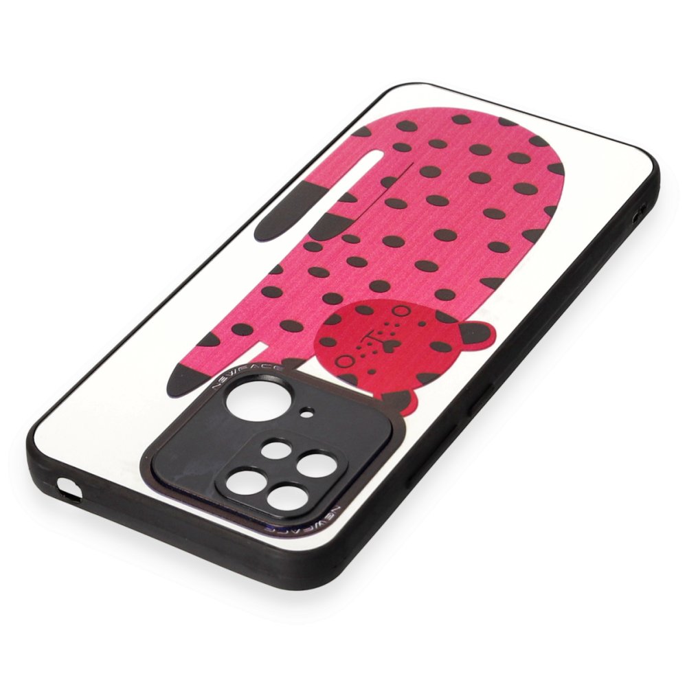 Newface Xiaomi Redmi 10C Kılıf Mirror Desenli Kapak - Mirror - 12