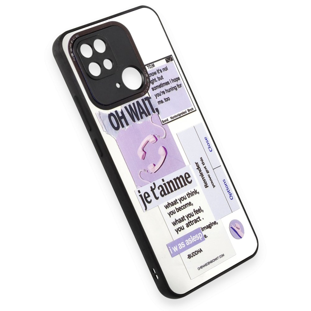 Newface Xiaomi Redmi 10C Kılıf Mirror Desenli Kapak - Mirror - 4