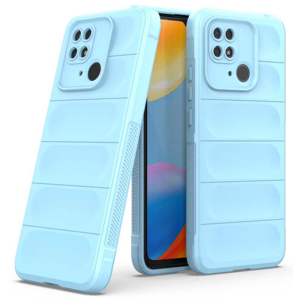 Newface Xiaomi Redmi 10C Kılıf Optimum Silikon - Sky Blue