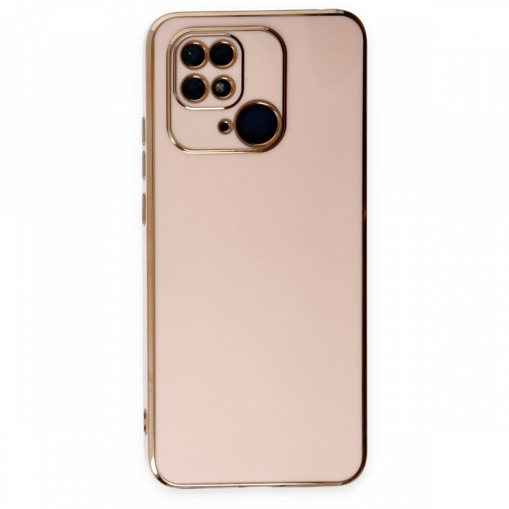 Newface Xiaomi Redmi 10C Kılıf Volet Silikon - Pembe