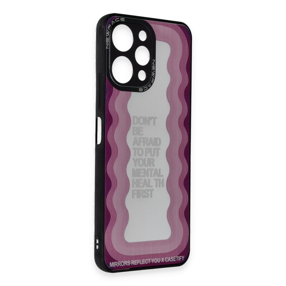 Newface Xiaomi Redmi 12 Kılıf Mirror Desenli Kapak - Mirror - 11