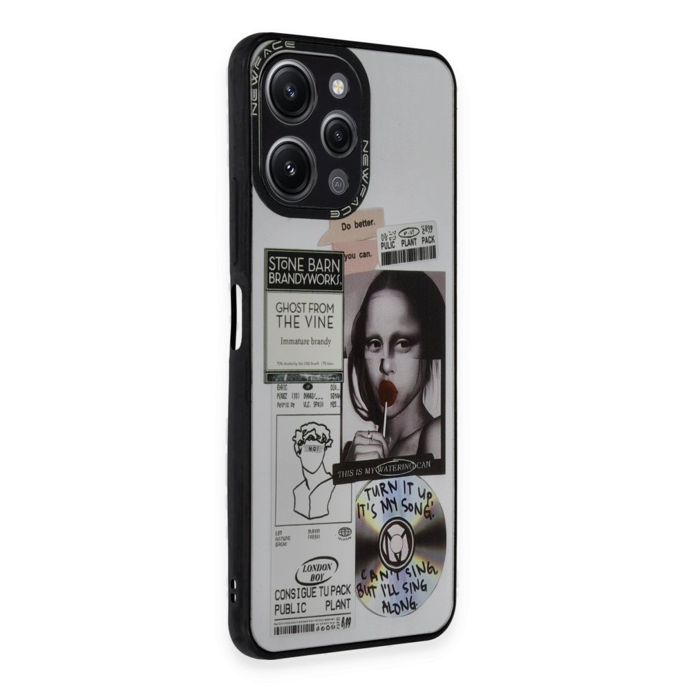 Newface Xiaomi Redmi 12 Kılıf Mirror Desenli Kapak - Mirror - 2