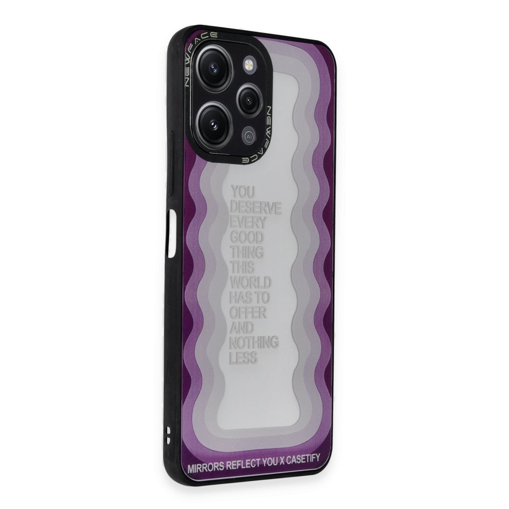 Newface Xiaomi Redmi 12 Kılıf Mirror Desenli Kapak - Mirror - 5