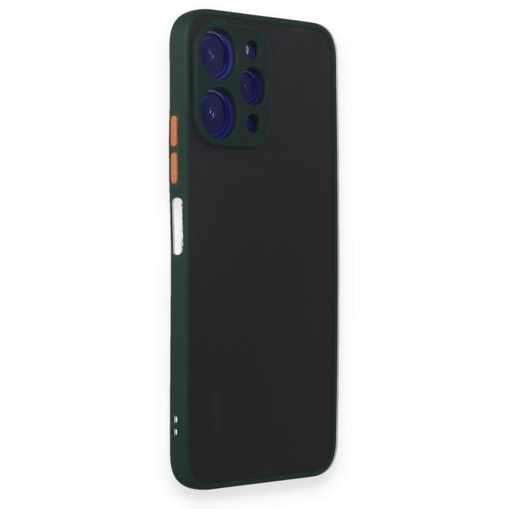 Newface Xiaomi Redmi 12 Kılıf Montreal Silikon Kapak - Yeşil