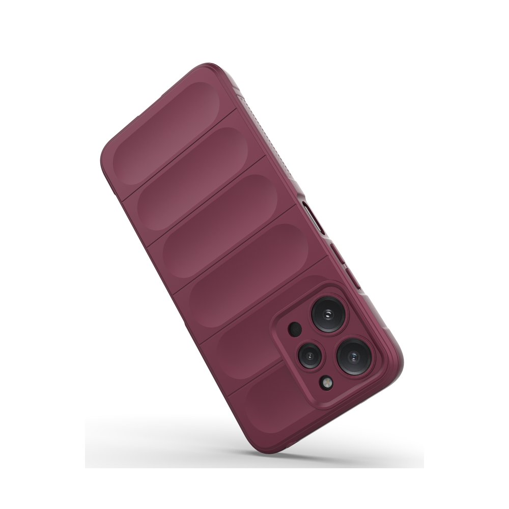 Newface Xiaomi Redmi 12 Kılıf Optimum Silikon - Bordo