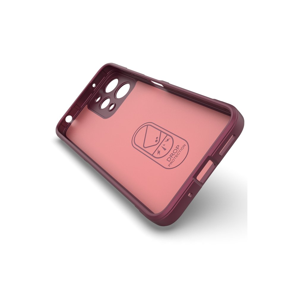 Newface Xiaomi Redmi 12 Kılıf Optimum Silikon - Bordo