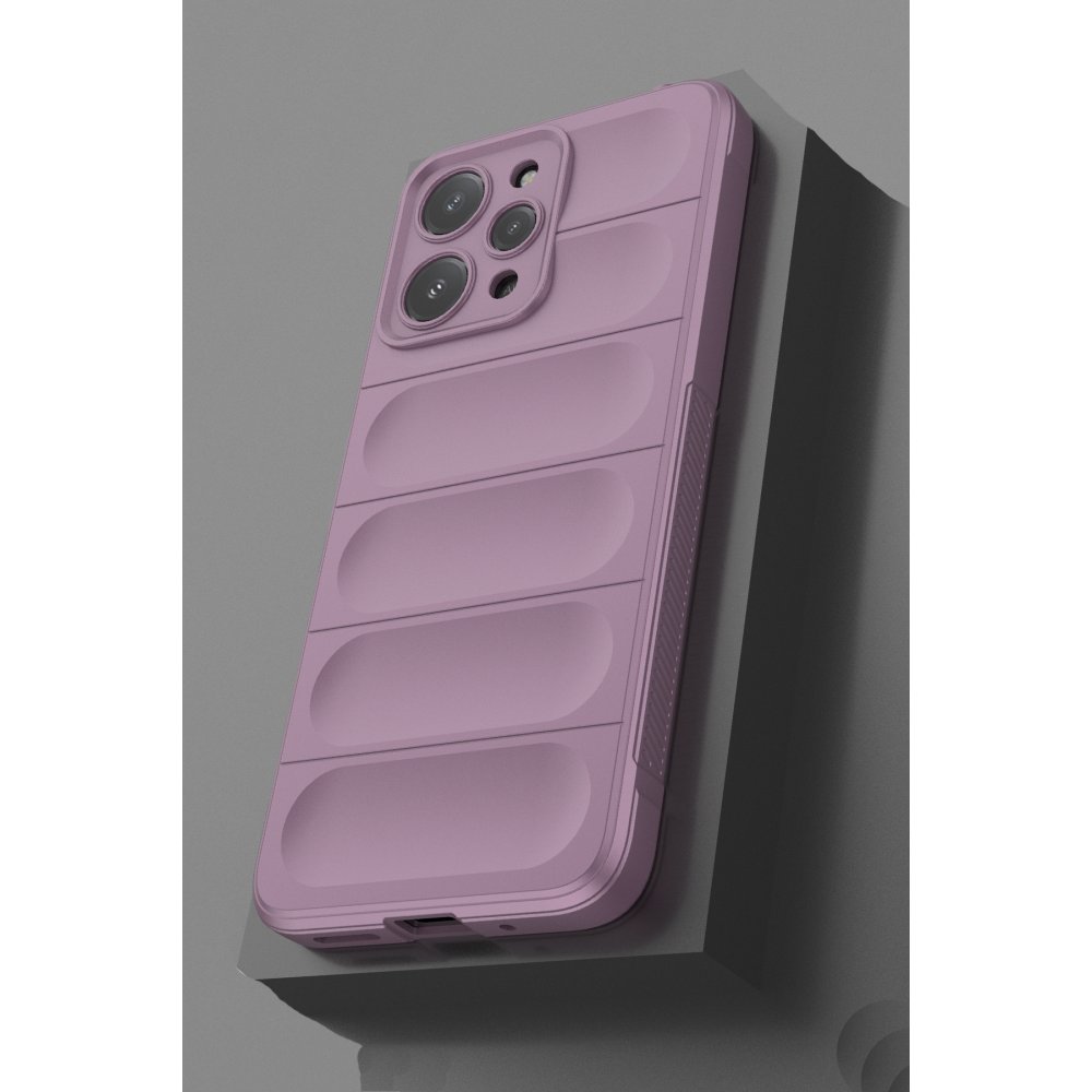 Newface Xiaomi Redmi 12 Kılıf Optimum Silikon - Mor