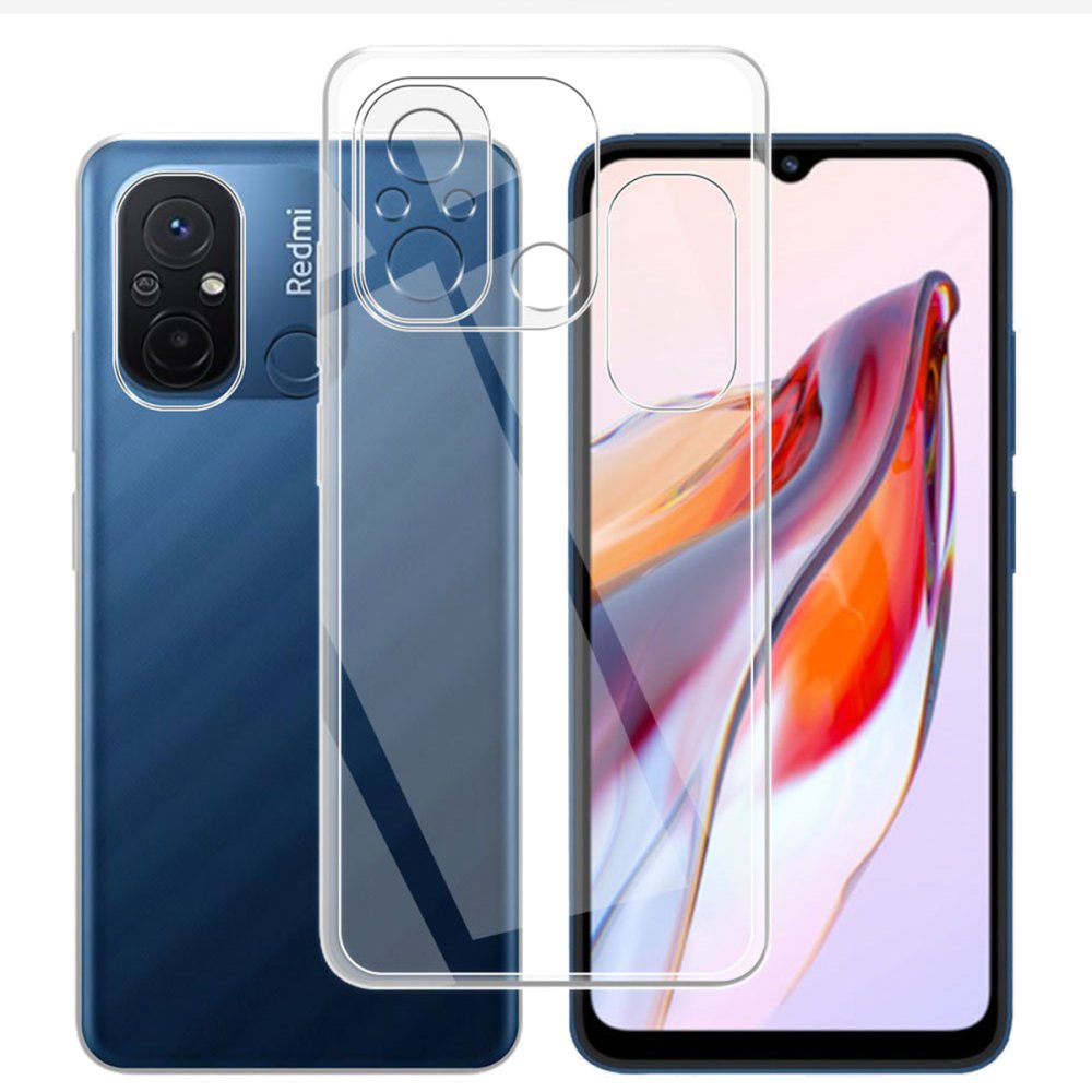 Newface Xiaomi Redmi 12C Kılıf Lüx Şeffaf Silikon