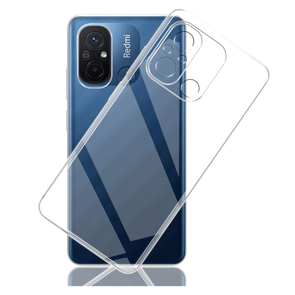 Newface Xiaomi Redmi 12C Kılıf Lüx Şeffaf Silikon