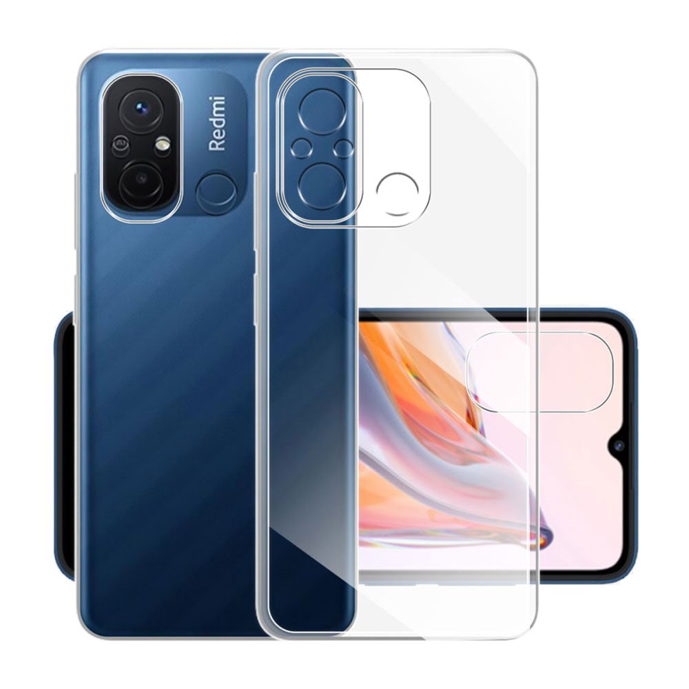 Newface Xiaomi Redmi 12C Kılıf Lüx Şeffaf Silikon