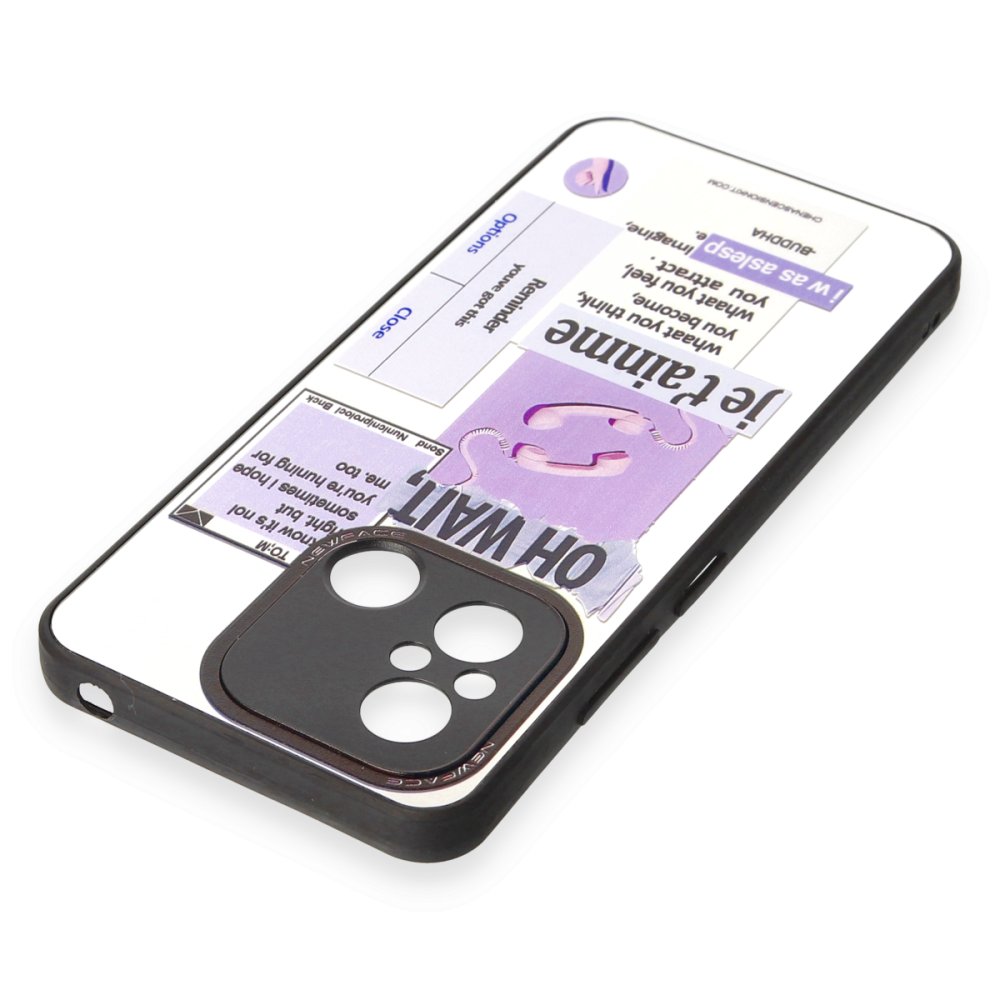 Newface Xiaomi Redmi 12C Kılıf Mirror Desenli Kapak - Mirror - 4