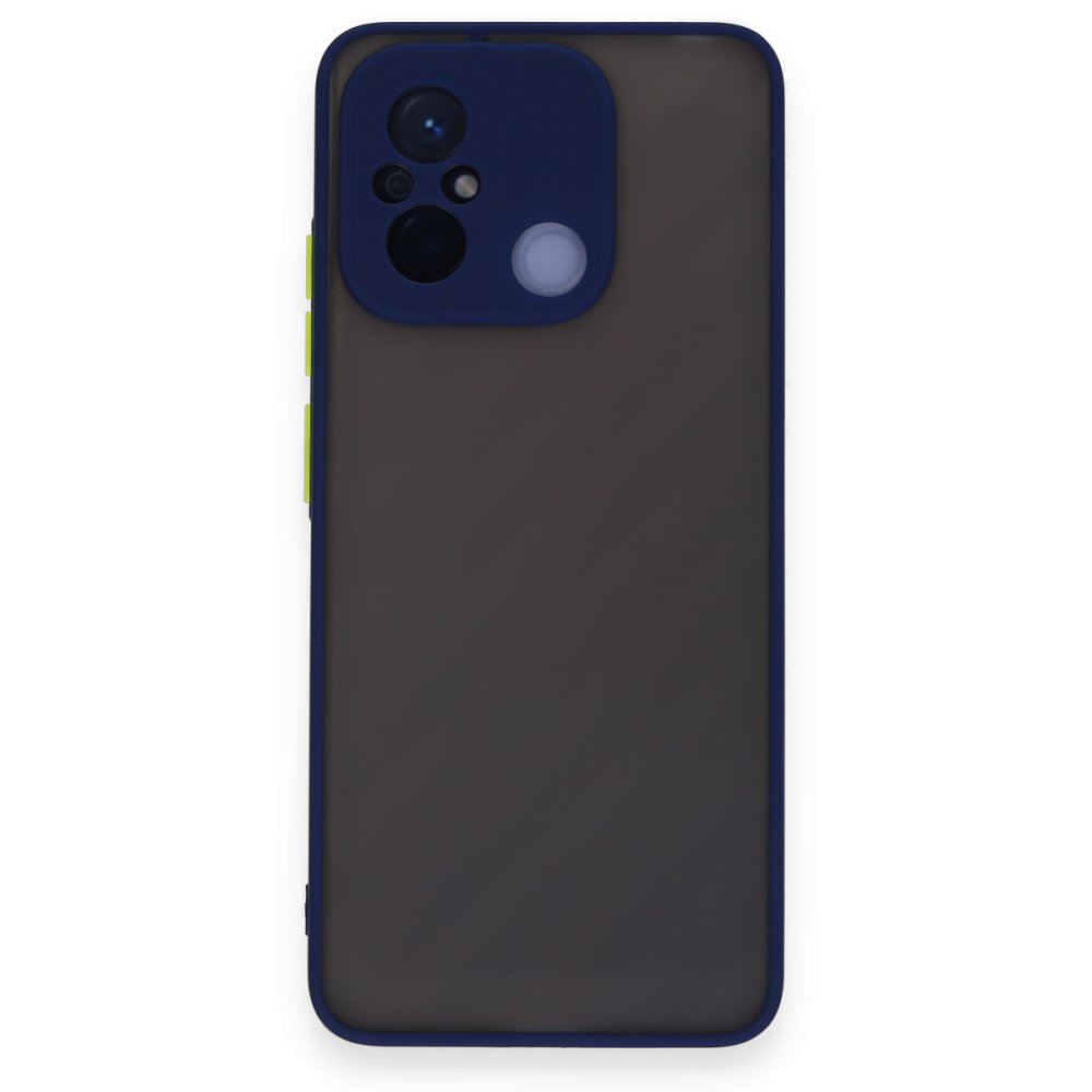 Newface Xiaomi Redmi 12C Kılıf Montreal Silikon Kapak - Lacivert