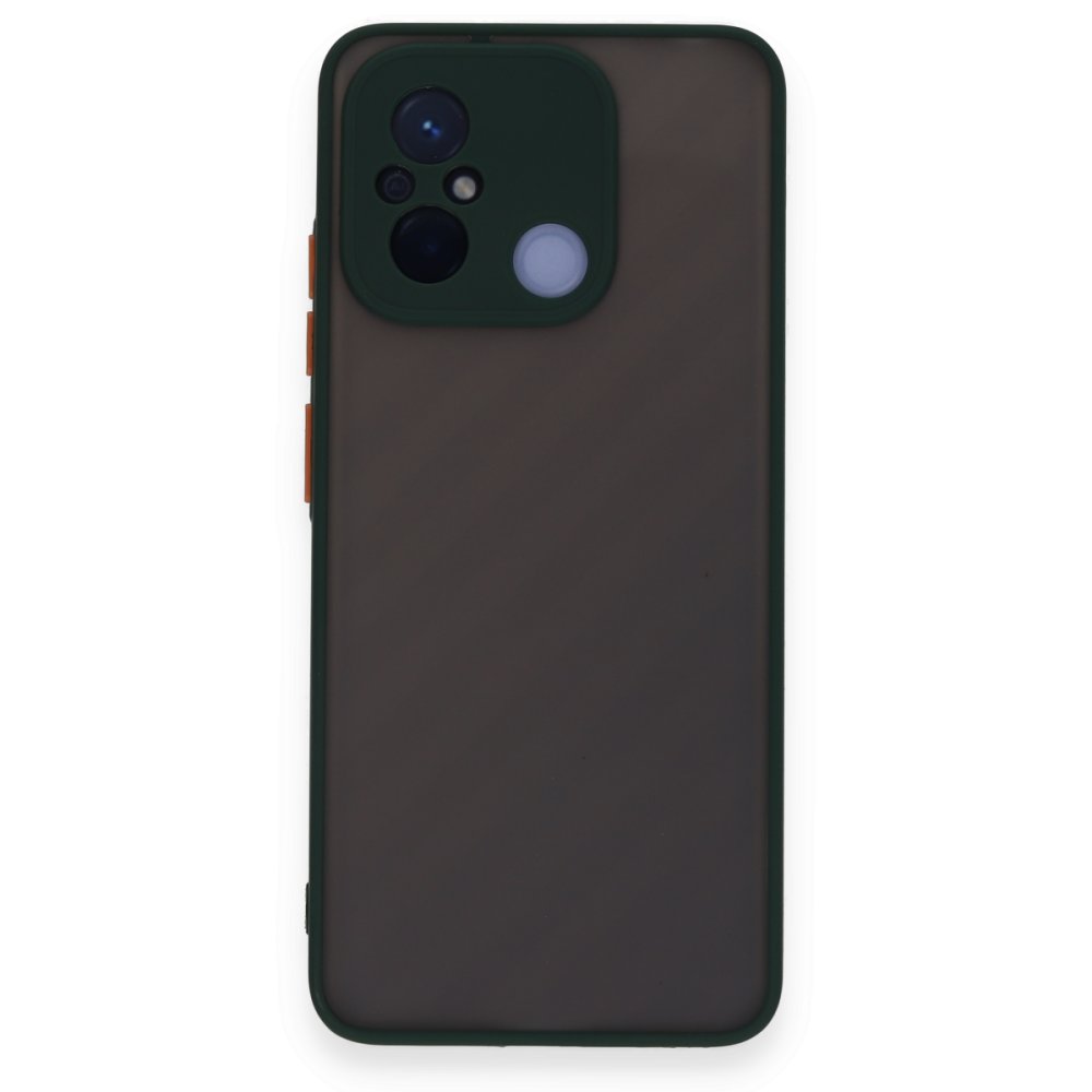 Newface Xiaomi Redmi 12C Kılıf Montreal Silikon Kapak - Yeşil