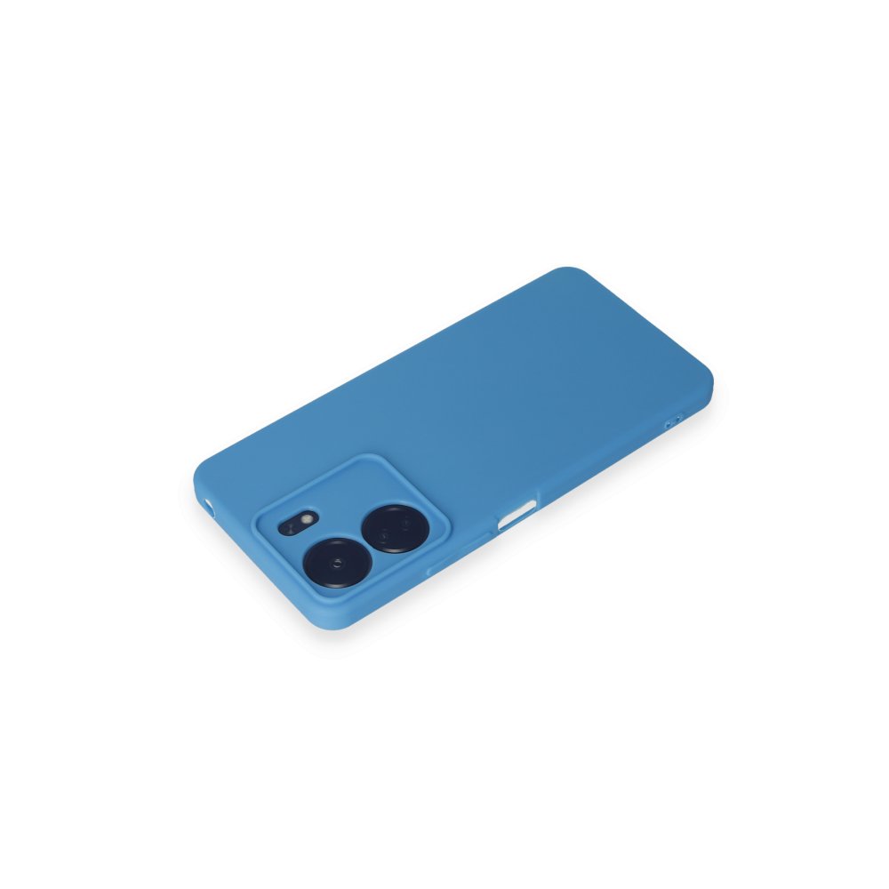 Newface Xiaomi Redmi 13C Kılıf First Silikon - Mavi