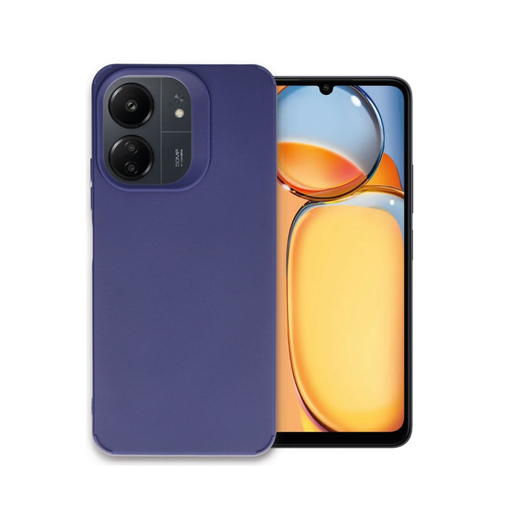 Newface Xiaomi Poco C65 Kılıf Petro Silikon - Lacivert