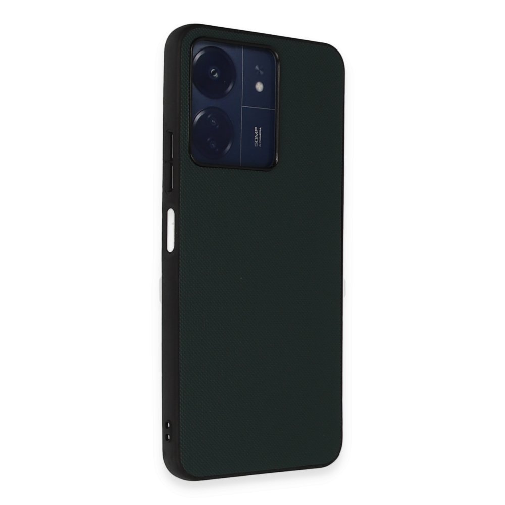 Newface Xiaomi Redmi 13C Kılıf Taft Kapak - Koyu Yeşil