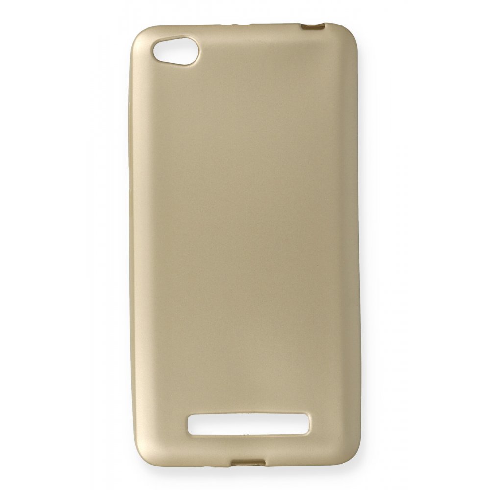 Newface Xiaomi Redmi 4A Kılıf First Silikon - Gold