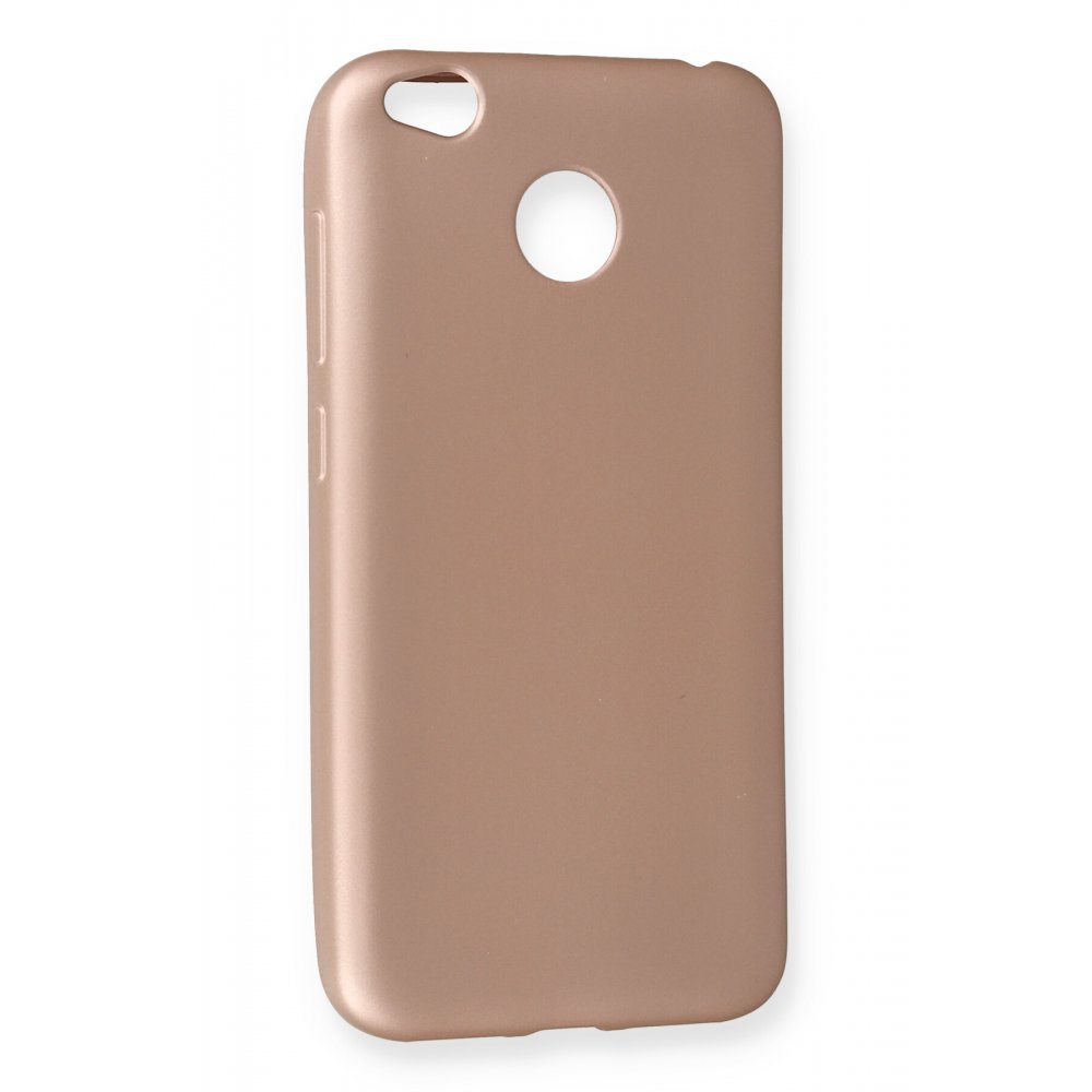 Newface Xiaomi Redmi 4X Kılıf First Silikon - Rose Gold