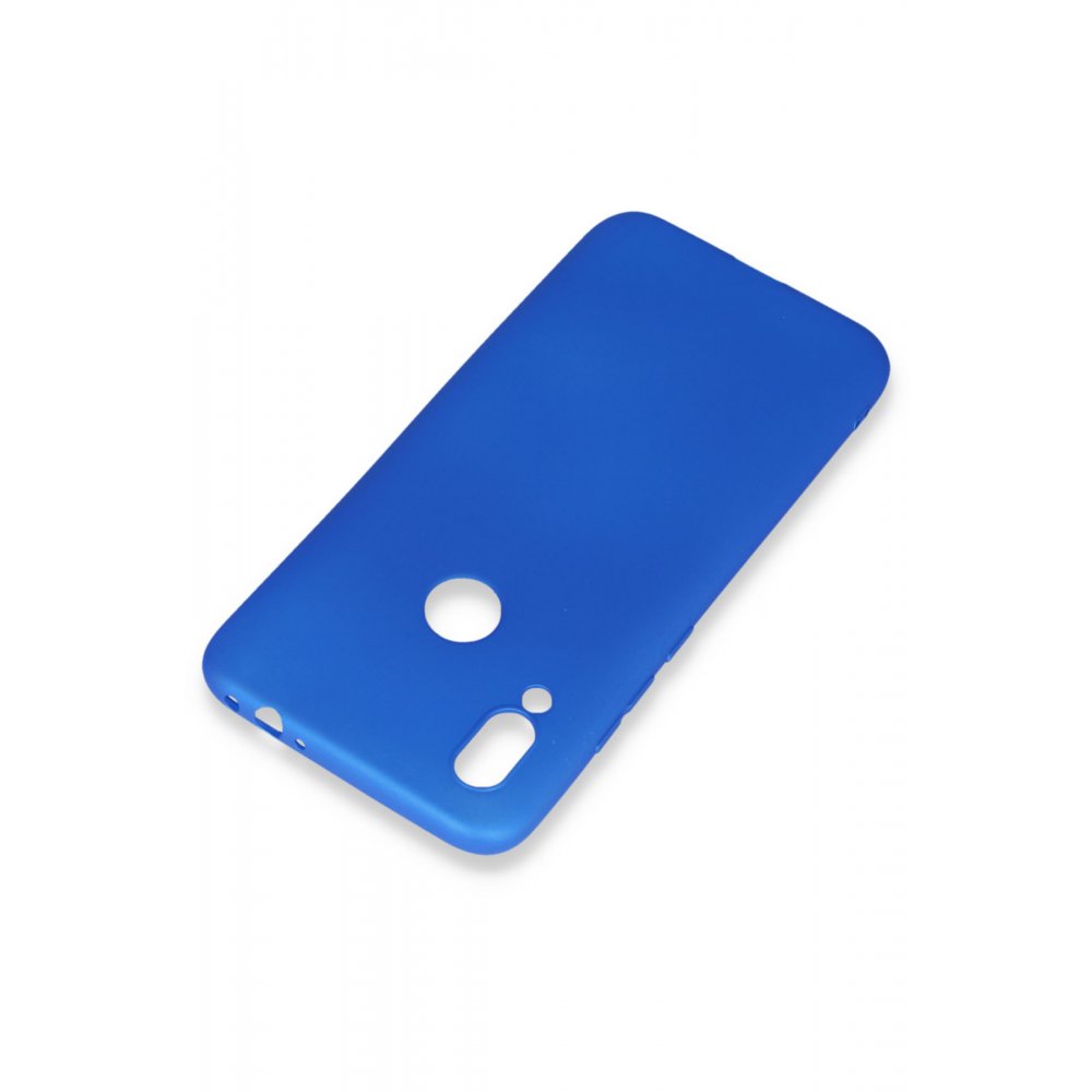 Newface Xiaomi Redmi 7 Kılıf First Silikon - Mavi