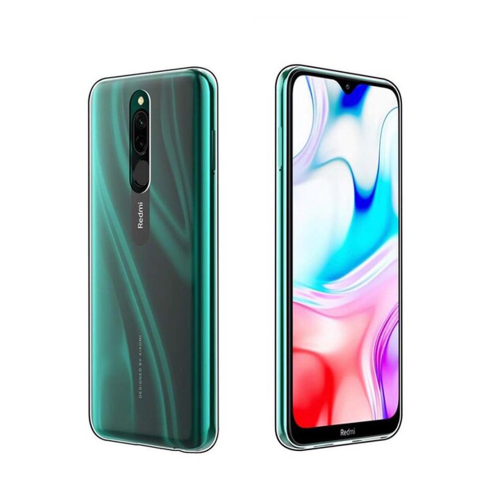Newface Xiaomi Redmi 8 Kılıf Lüx Şeffaf Silikon