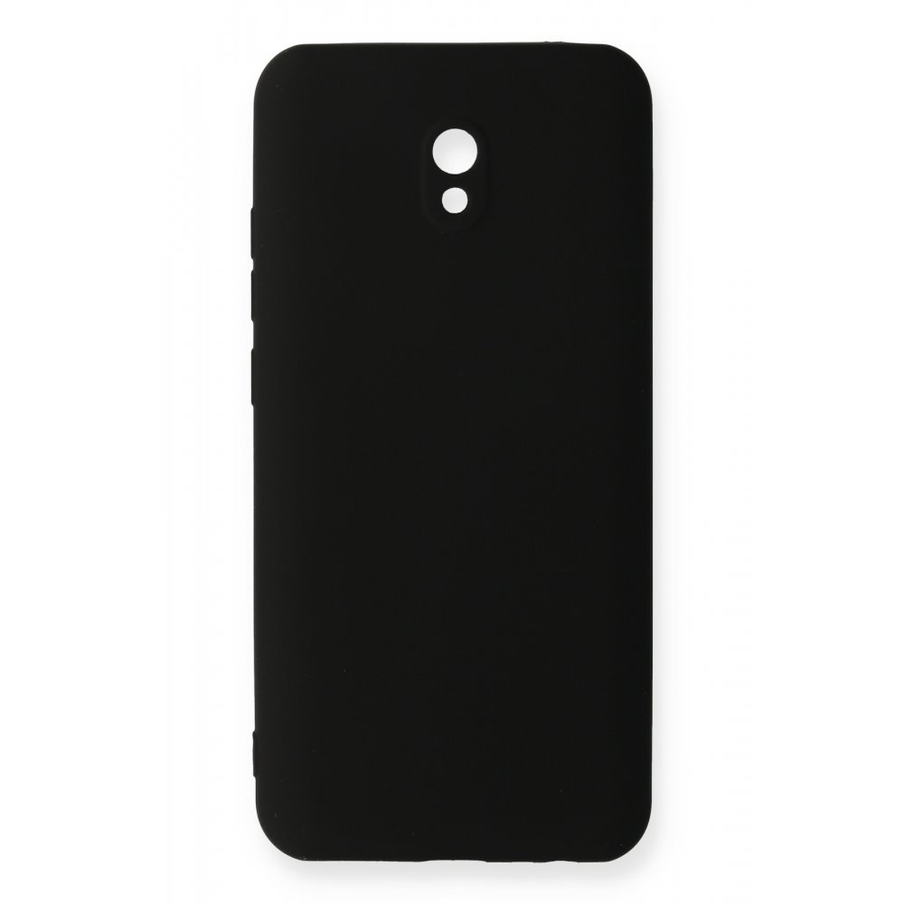 Newface Xiaomi Redmi 8A Kılıf First Silikon - Siyah
