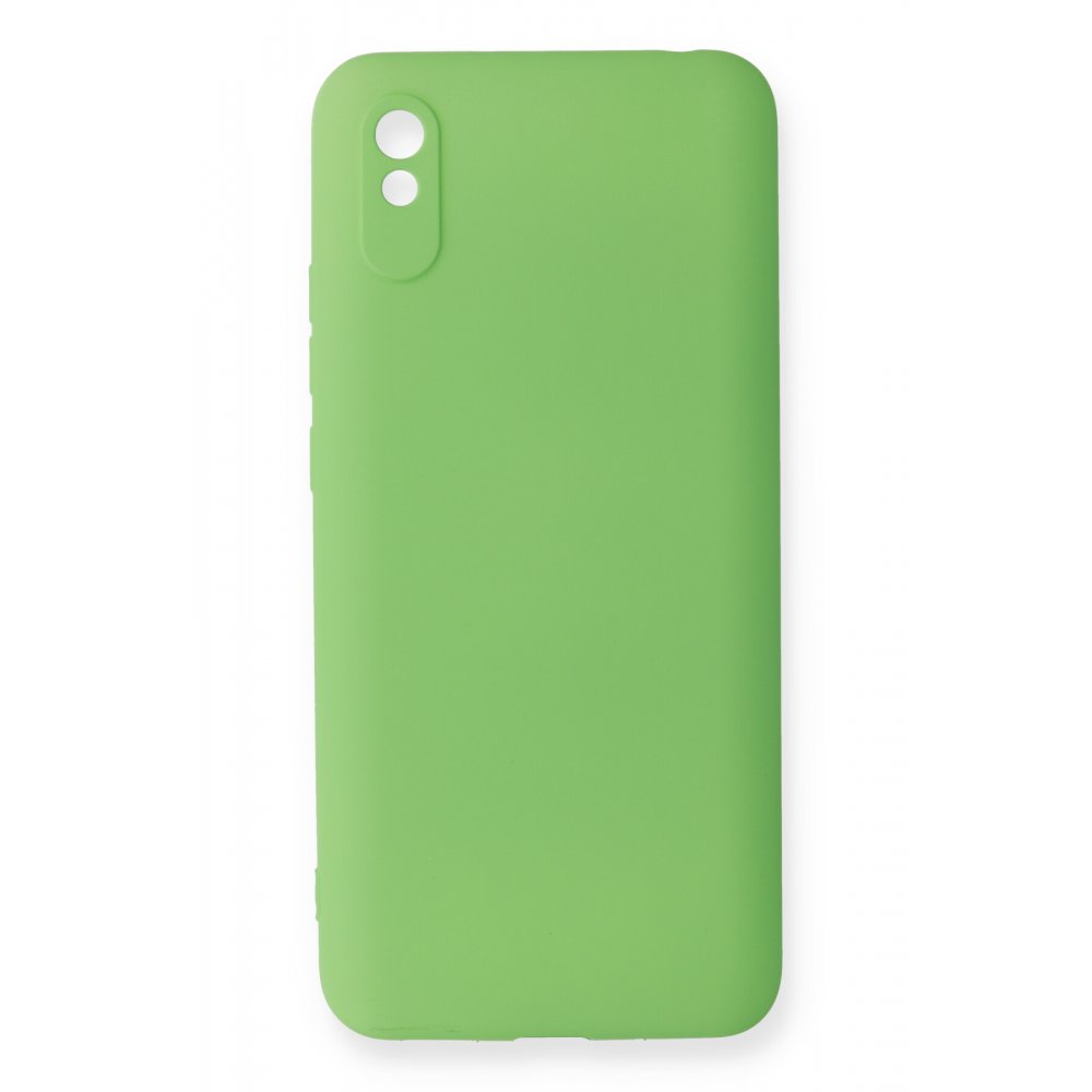 Newface Xiaomi Redmi 9A Kılıf First Silikon - Yeşil