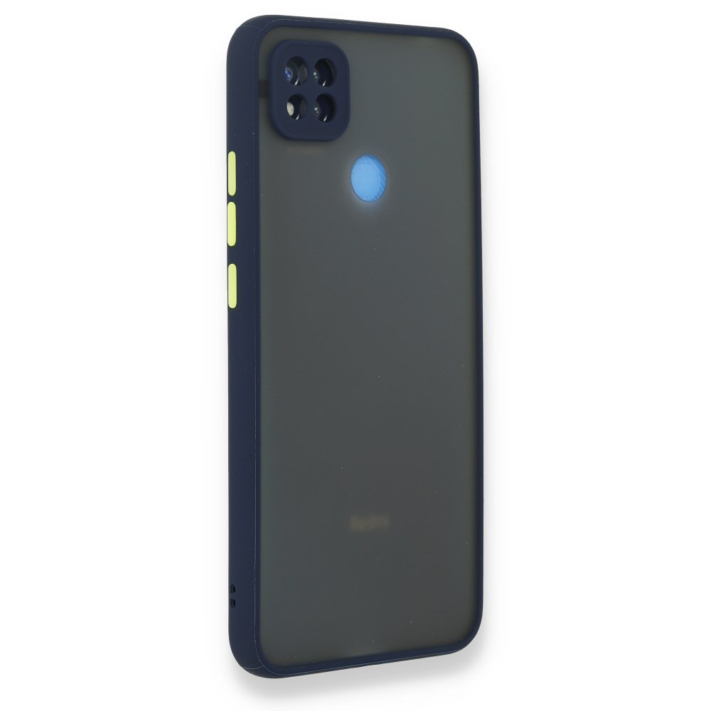 Newface Xiaomi Redmi 9C Kılıf Montreal Silikon Kapak - Lacivert