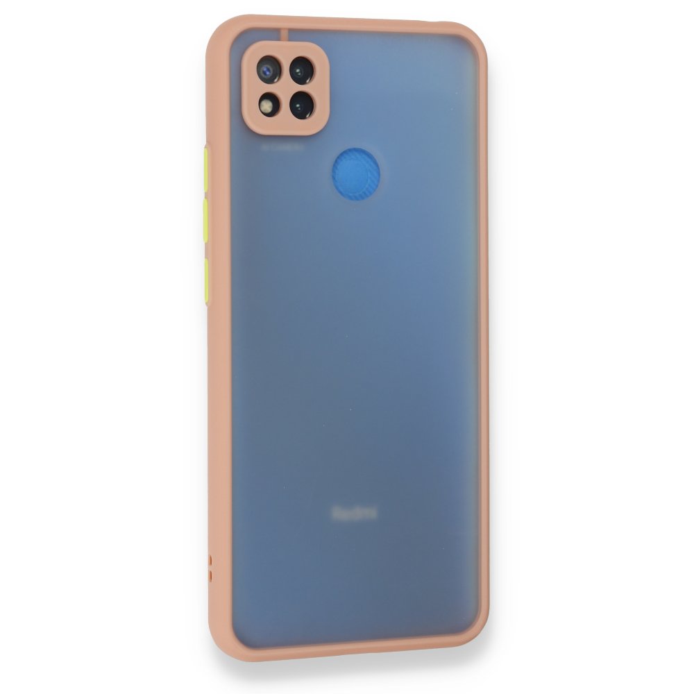 Newface Xiaomi Redmi 9C Kılıf Montreal Silikon Kapak - Pembe