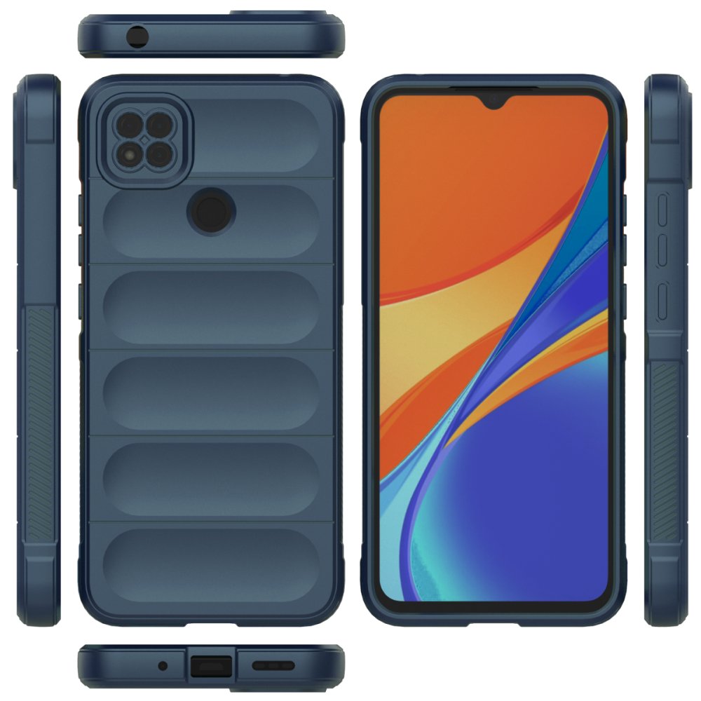 Newface Xiaomi Redmi 9C Kılıf Optimum Silikon - Lacivert