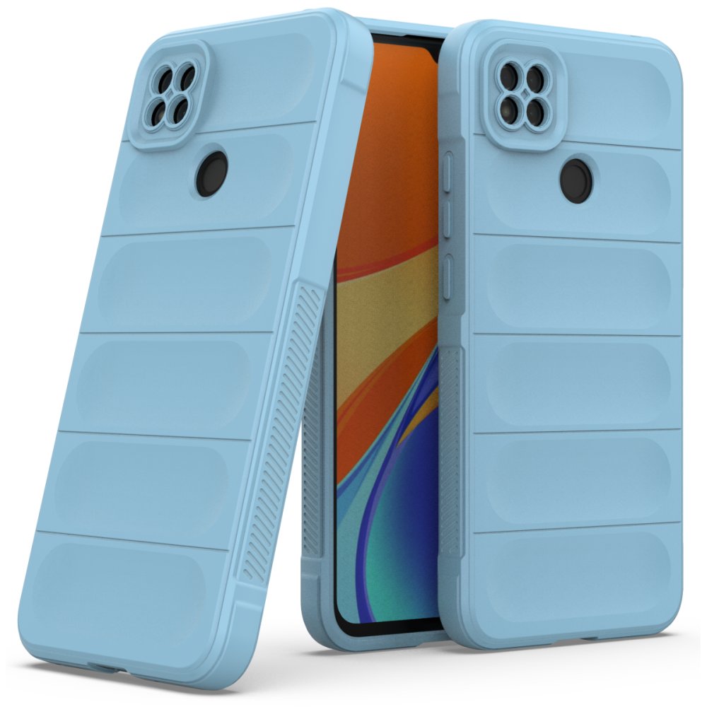 Newface Xiaomi Redmi 9C Kılıf Optimum Silikon - Sky Blue